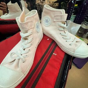 Converse Kids High-Top Sneakers - pink